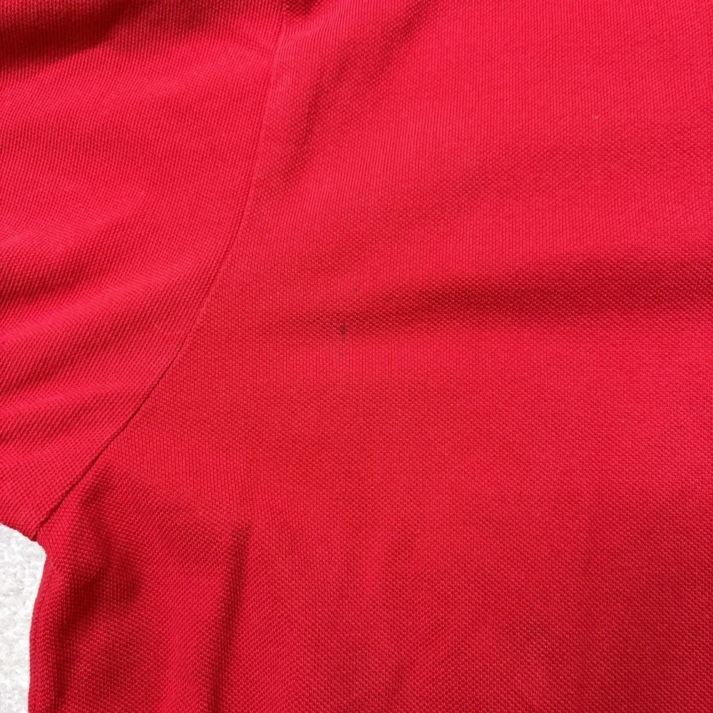 Polo‎ Ralph Lauren Polo Bear Shirt Men's XL Red Cotton Preppy Americana Flag